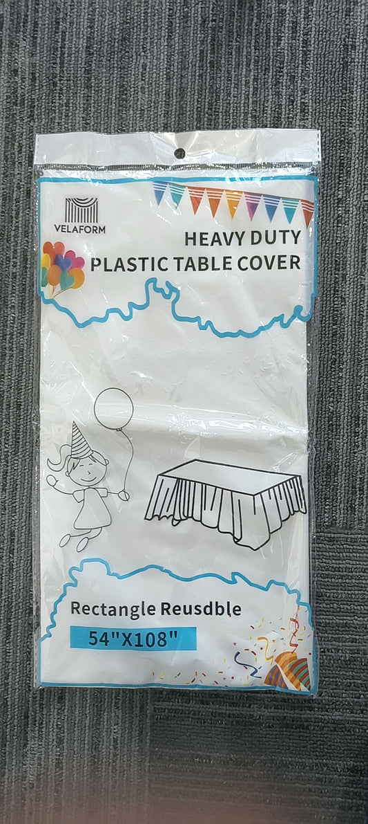 VELAFORM Elegant Table Linen Set, Durable and Reusable Dining Tablecloths for Home, Parties, and Special Events, Easy Care