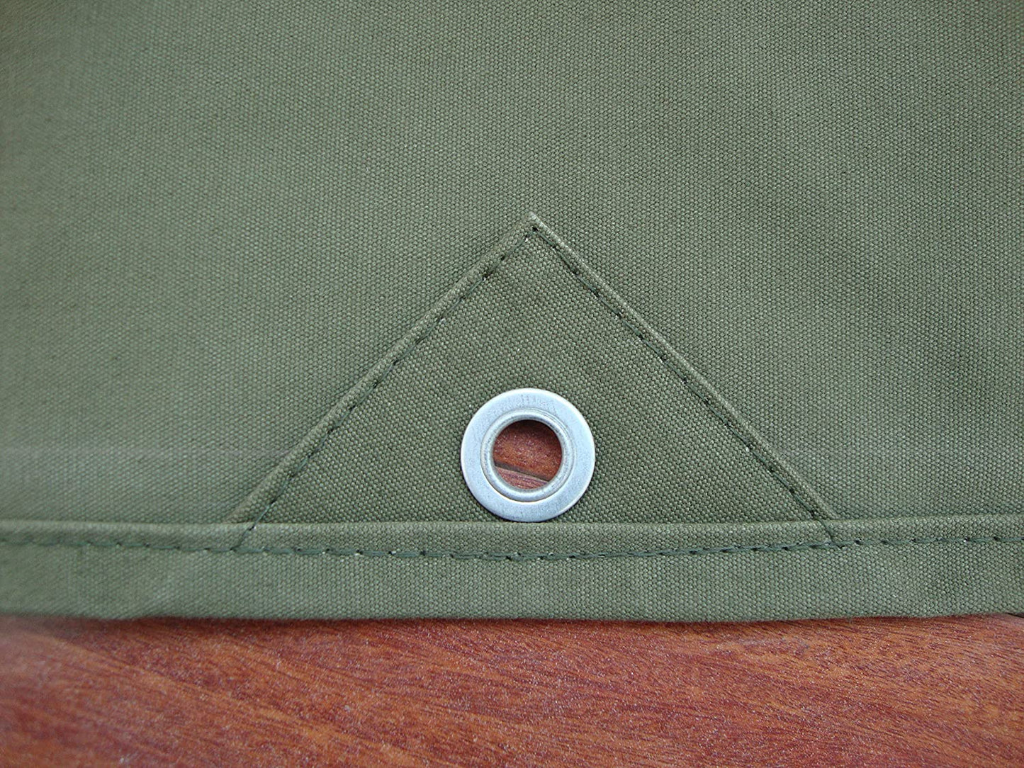 Xpose Safety Bâche en toile - Bâches en toile olive terne de 10 oz robustes et résistantes Xpose Safety Bâche en toile - Bâches en toile olive terne de 10 oz robustes et résistantes